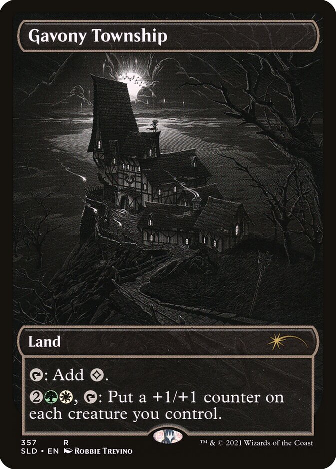 Gavony Township (357) - [Foil, Full Art] Secret Lair Drop (SLD)