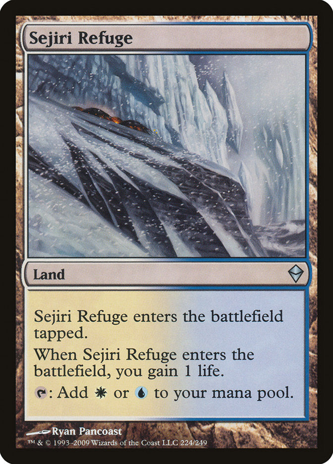 Sejiri Refuge - [Foil] Zendikar (ZEN)
