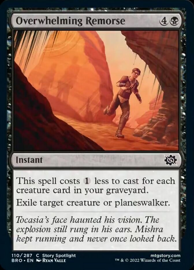 Overwhelming Remorse - [Foil] The Brothers' War (BRO)