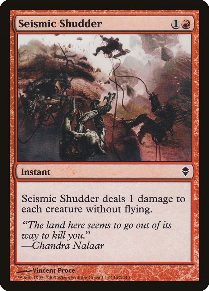 Seismic Shudder - [Foil] Zendikar (ZEN)