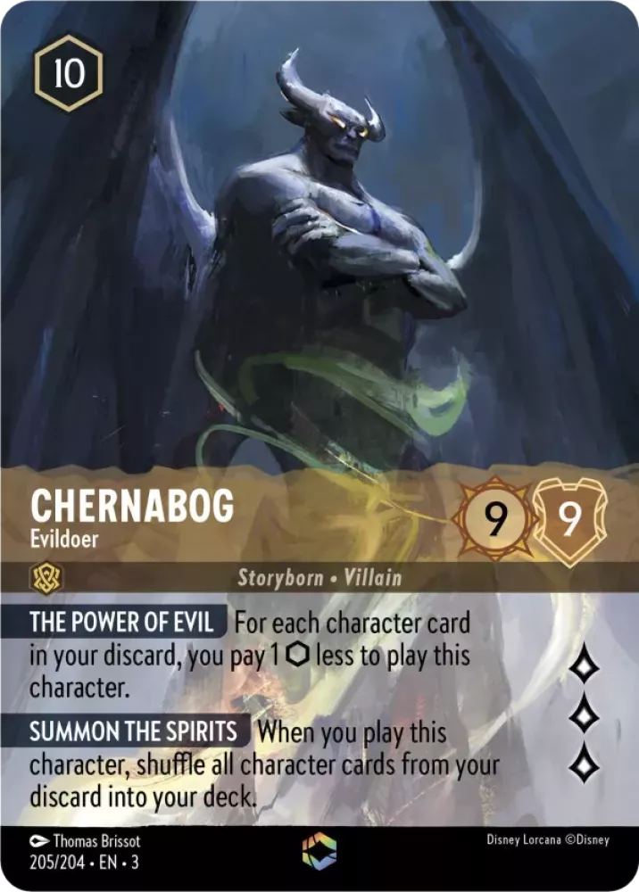 Chernabog - Evildoer - [Foil, Enchanted] Into the Inklands (3)