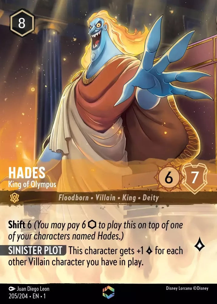 Hades - King of Olympus - [Foil, Enchanted] The First Chapter (1)