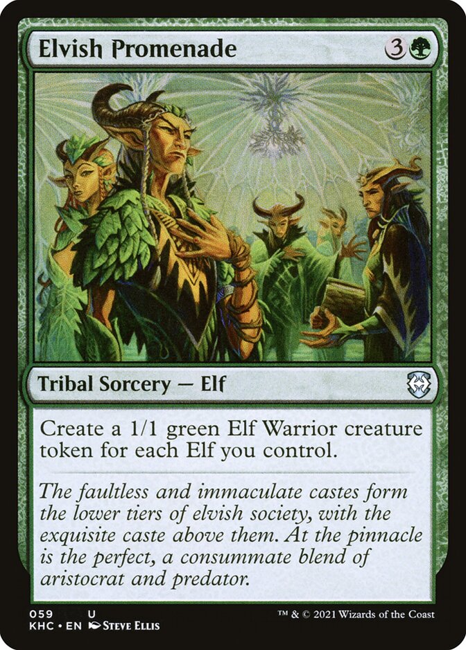 Elvish Promenade - Kaldheim Commander (KHC)