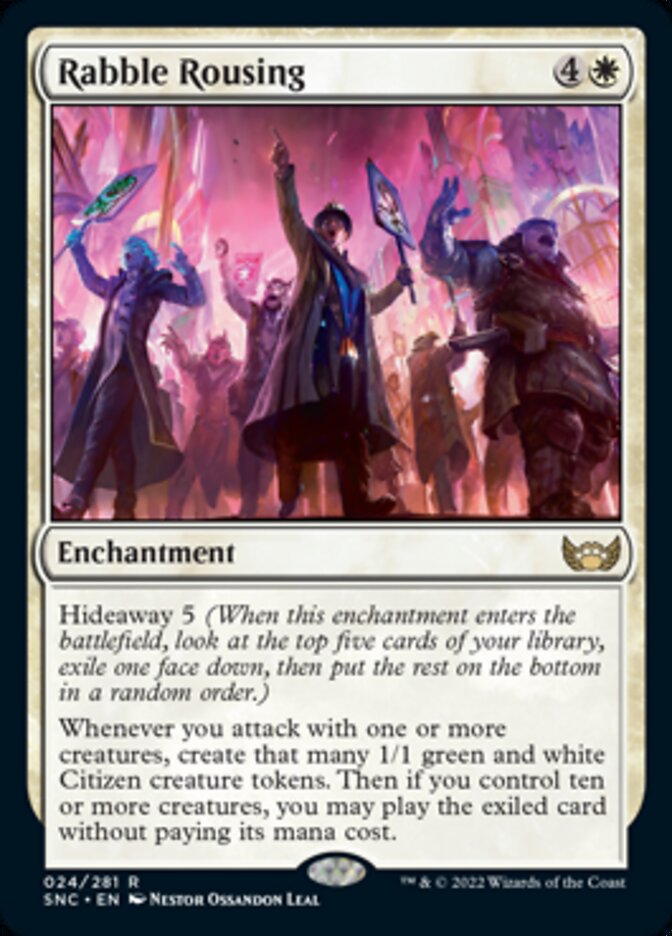 Rabble Rousing - [Foil] Streets of New Capenna (SNC)