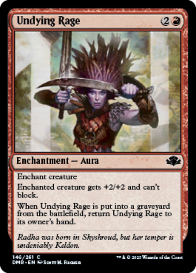 Undying Rage - Dominaria Remastered (DMR)