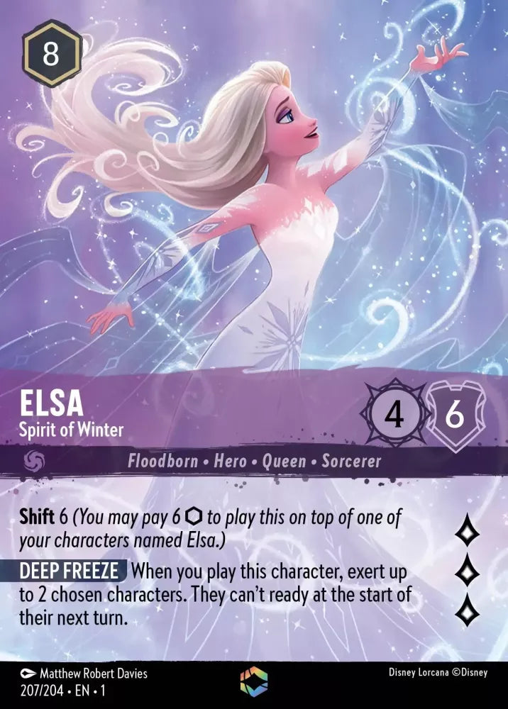 Elsa - Spirit of Winter - [Foil, Enchanted] The First Chapter (1)