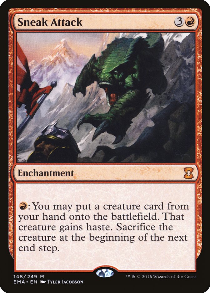 Sneak Attack - [Foil] Eternal Masters (EMA)