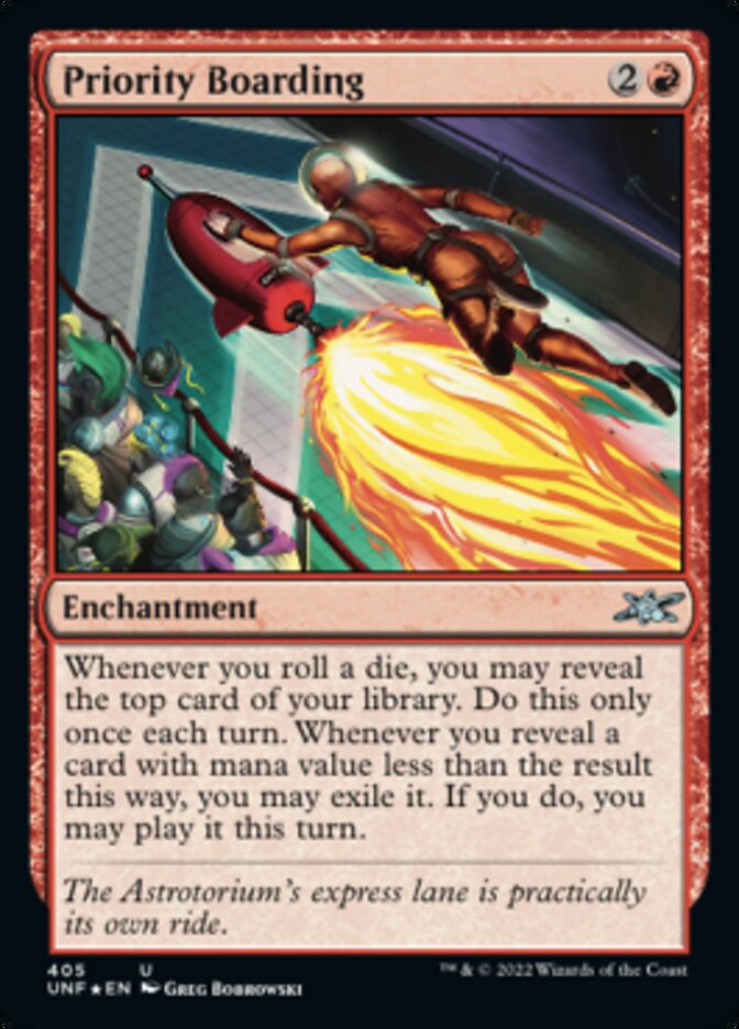 Priority Boarding - [Galaxy Foil] Unfinity (UNF)