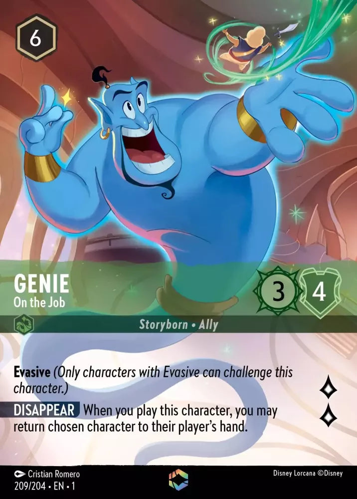 Genie - On the Job - [Foil, Enchanted] The First Chapter (1)