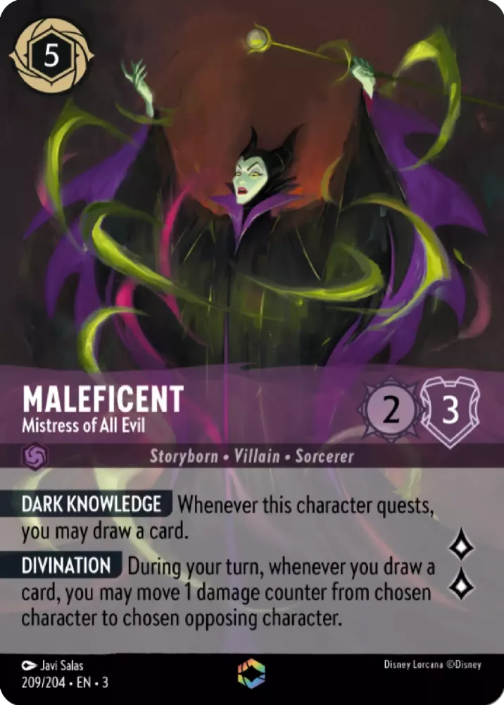 Maleficent - Mistress of Evil - [Foil, Enchanted] Into the Inklands (3)