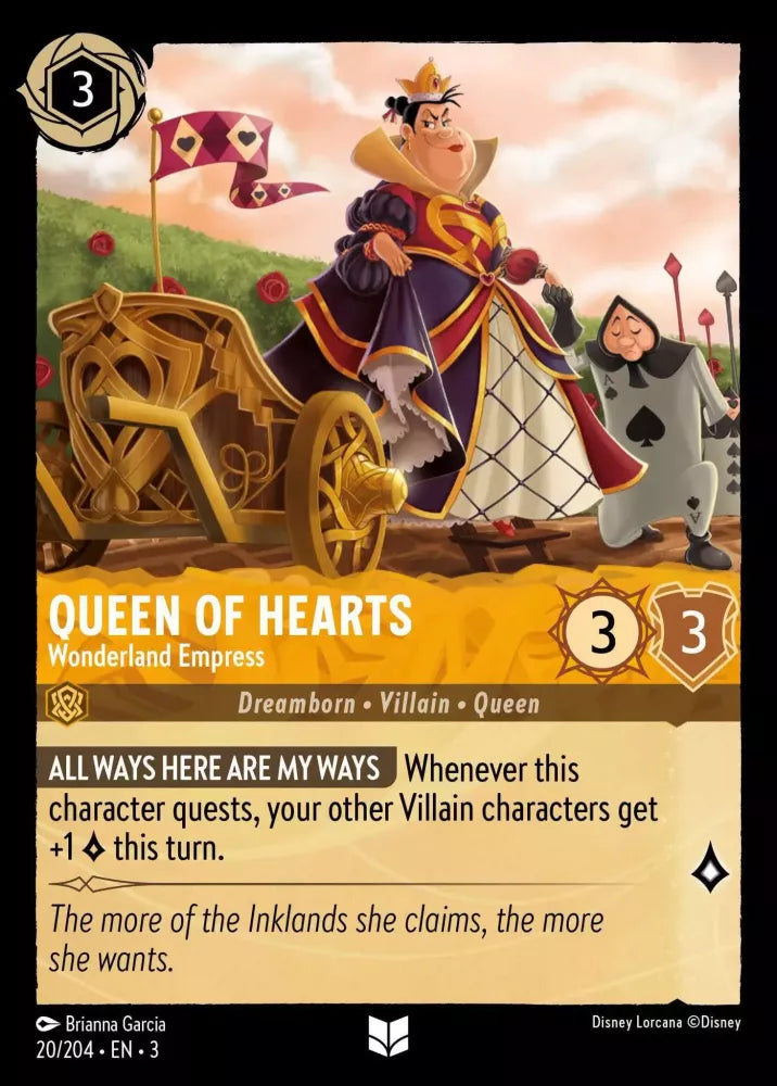 Queen of Hearts - Wonderland Empress - [Foil] Into the Inklands (3)