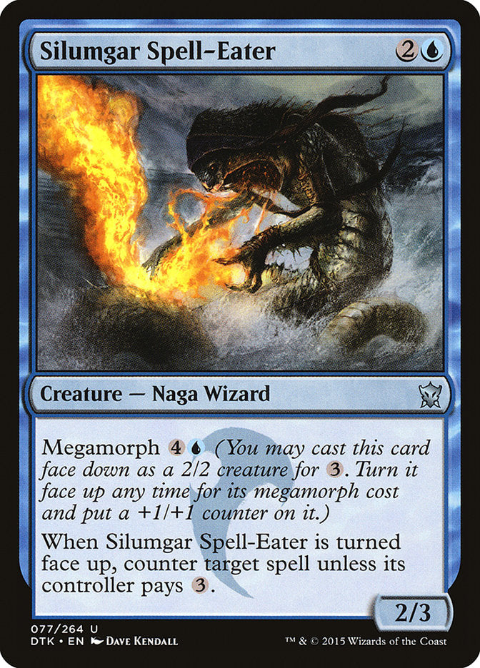 Silumgar Spell-Eater - [Foil] Dragons of Tarkir (DTK)