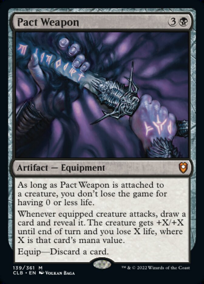 Pact Weapon - Commander Legends: Battle for Baldur's Gate (CLB)