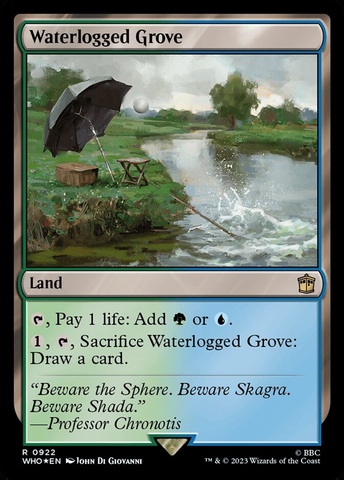 Waterlogged Grove - [Surge Foil] Doctor Who (WHO)