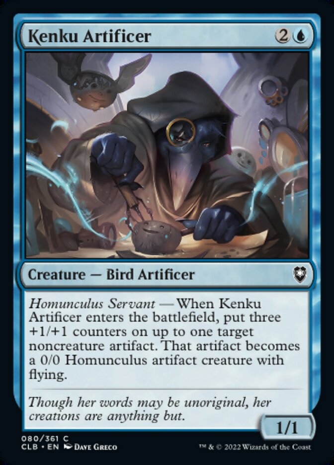 Kenku Artificer - [Foil] Commander Legends: Battle for Baldur's Gate (CLB)