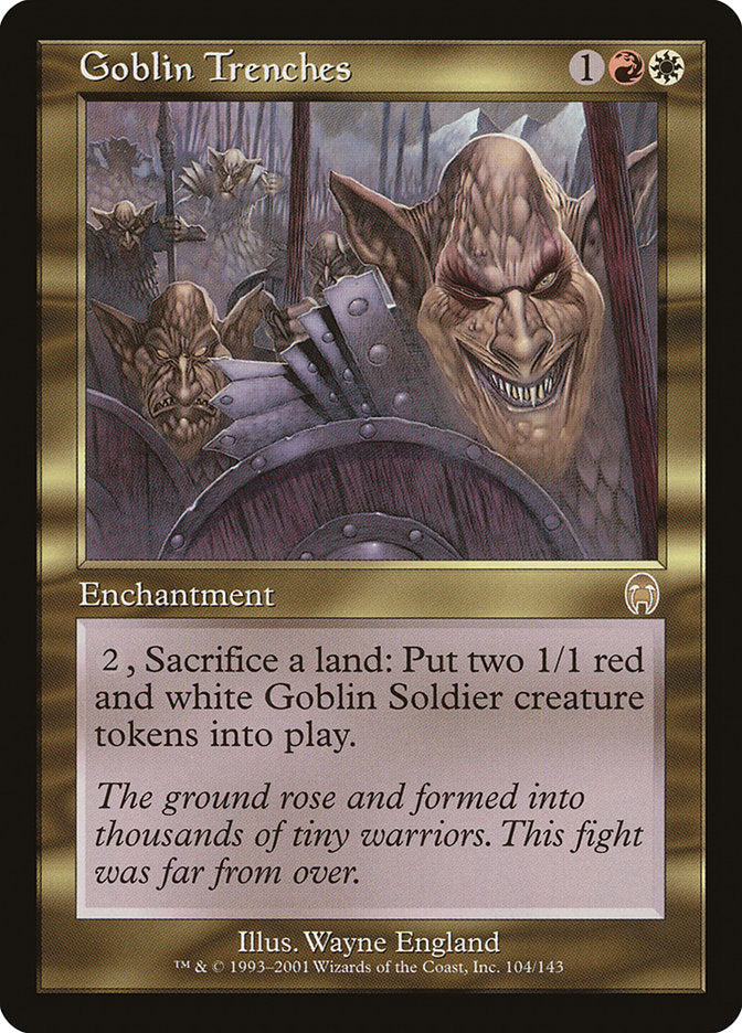 Goblin Trenches - [Foil] Apocalypse (APC)