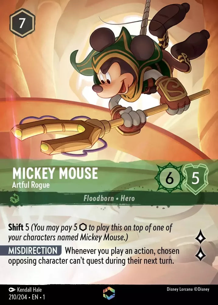 Mickey Mouse - Artful Rogue - [Foil, Enchanted] The First Chapter (1)