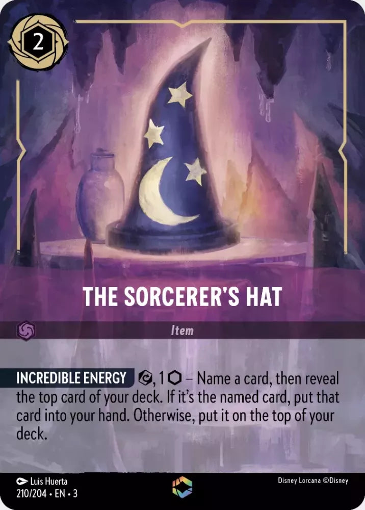 The Sorcerer's Hat - [Foil, Enchanted] Into the Inklands (3)