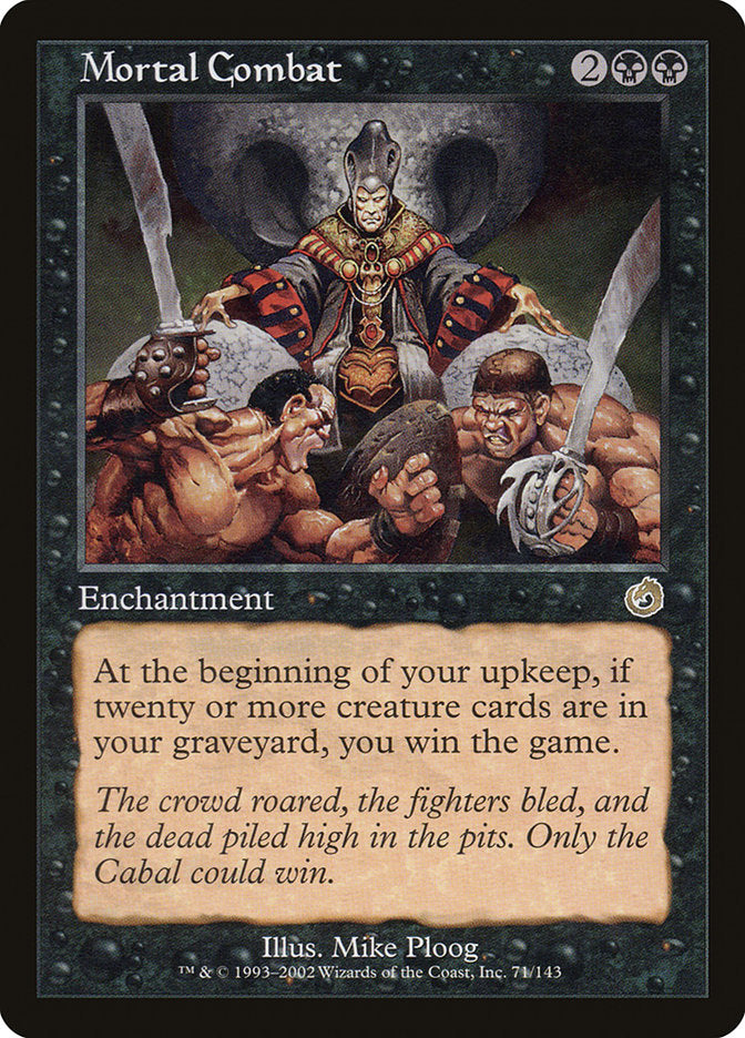 Mortal Combat - [Foil] Torment (TOR)