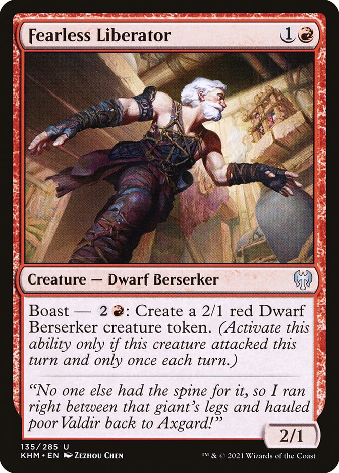 Fearless Liberator - Kaldheim (KHM)