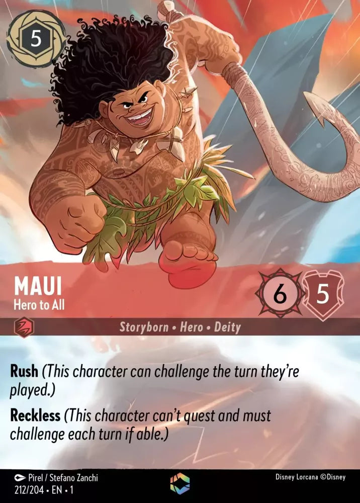 Maui - Hero to All - [Foil, Enchanted] The First Chapter (1)