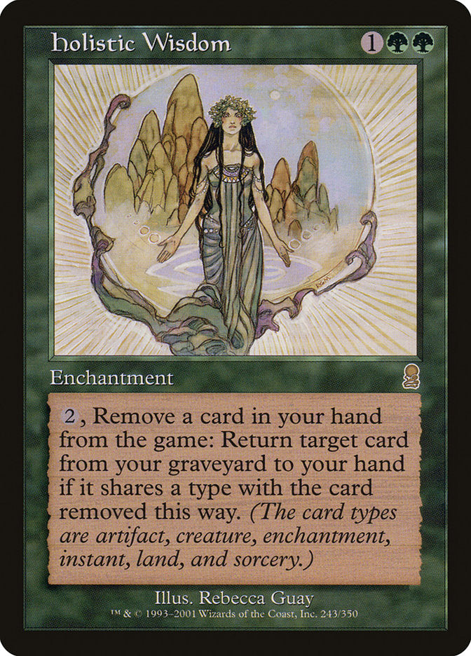 Holistic Wisdom - [Foil, Retro Frame] Odyssey (ODY)