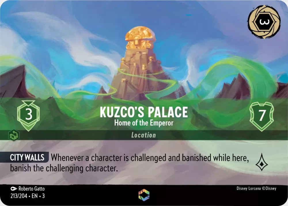 Kuzco's Palace - Home of the Emperor - [Foil, Enchanted] Into the Inklands (3)