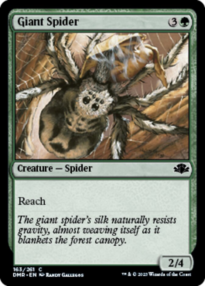 Giant Spider - [Foil] Dominaria Remastered (DMR)
