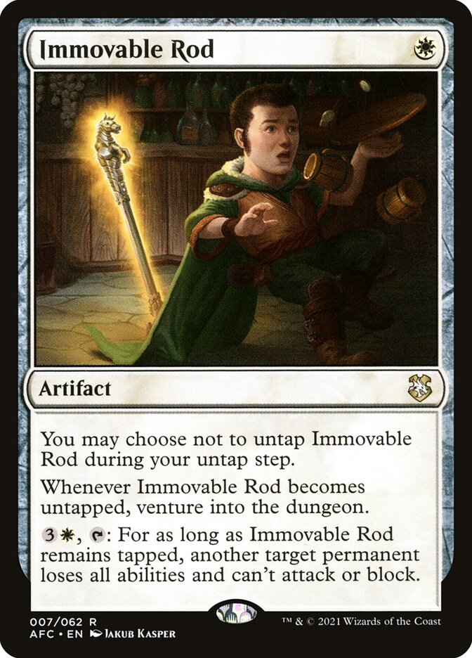 Immovable Rod - Forgotten Realms Commander (AFC)