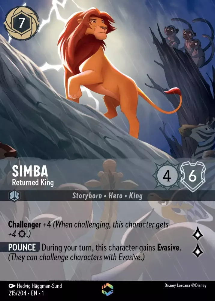 Simba - Returned King - [Foil, Enchanted] The First Chapter (1)