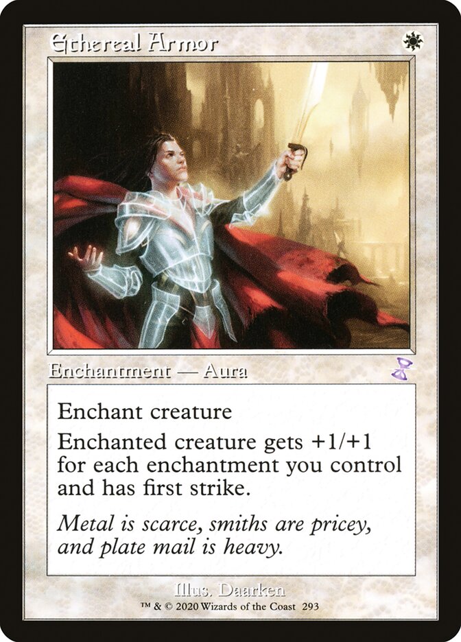 Ethereal Armor - [Foil, Retro Frame] Time Spiral Remastered (TSR)