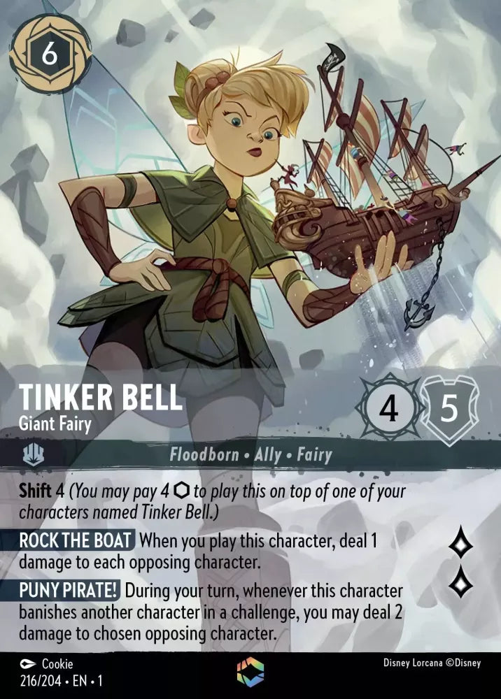 Tinker Bell - Giant Fairy - [Foil, Enchanted] The First Chapter (1)