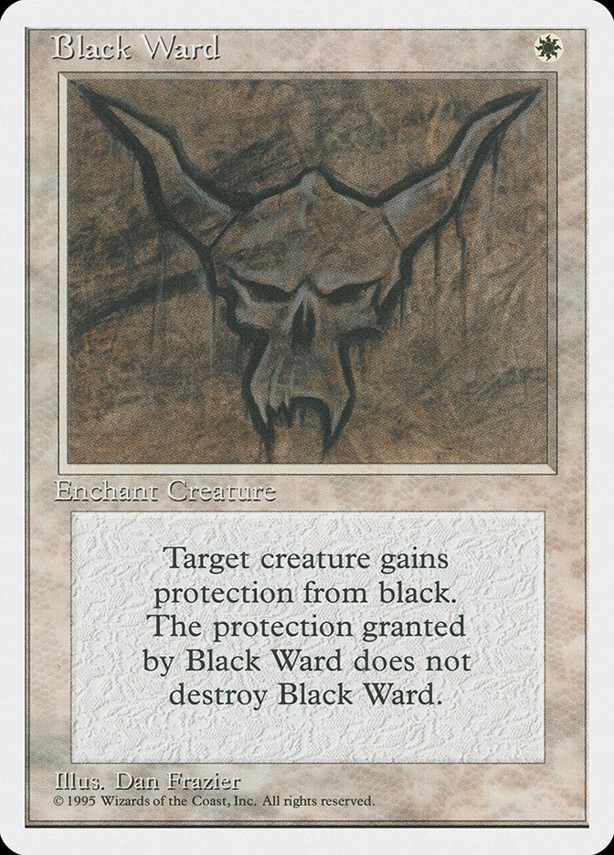 Black Ward - Fourth Edition (4ED)
