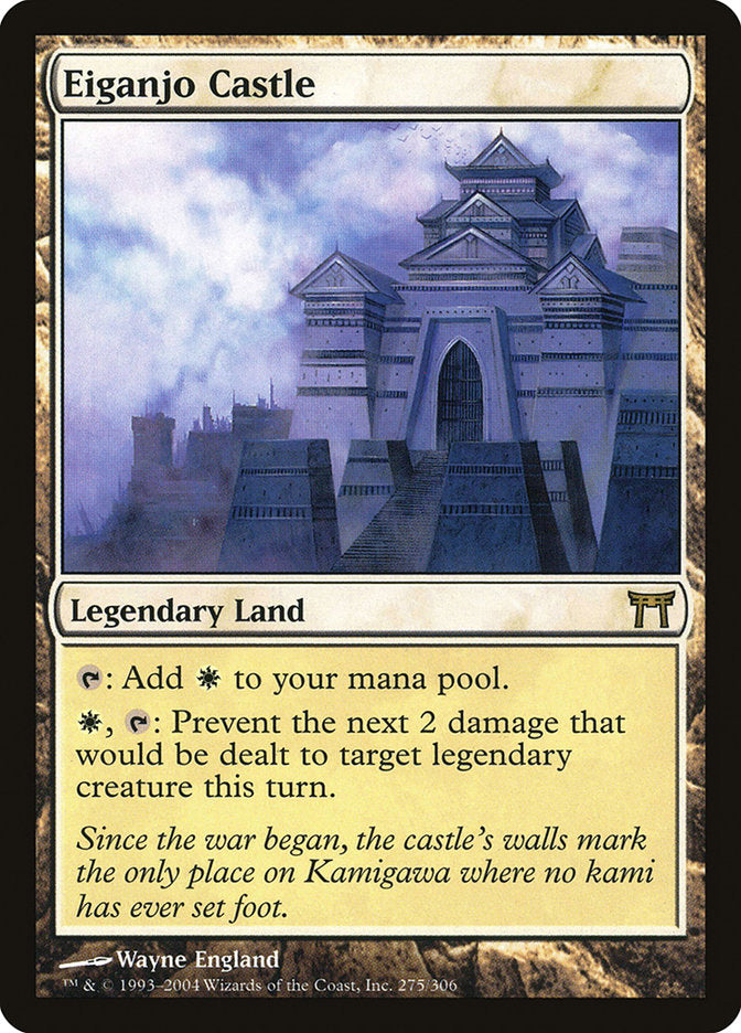 Eiganjo Castle - [Foil] Champions of Kamigawa (CHK)