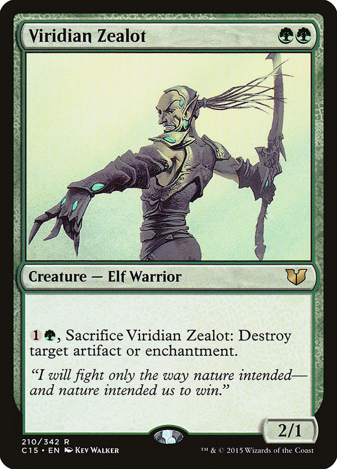 Viridian Zealot - Commander 2015 (C15)