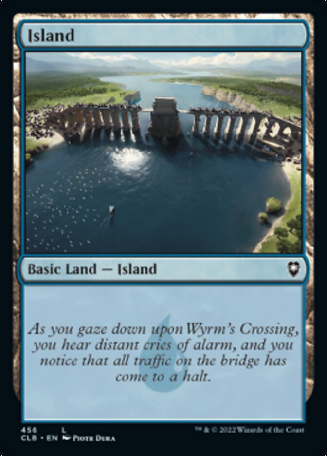 Island (456) - Commander Legends: Battle for Baldur's Gate (CLB)