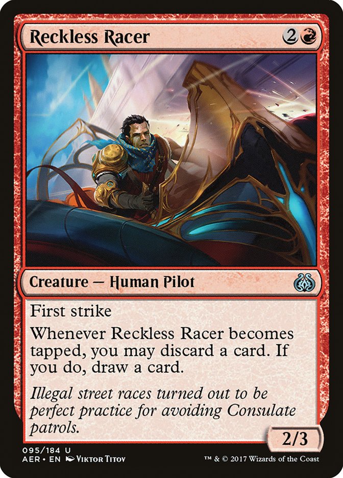 Reckless Racer - [Foil] Aether Revolt (AER)