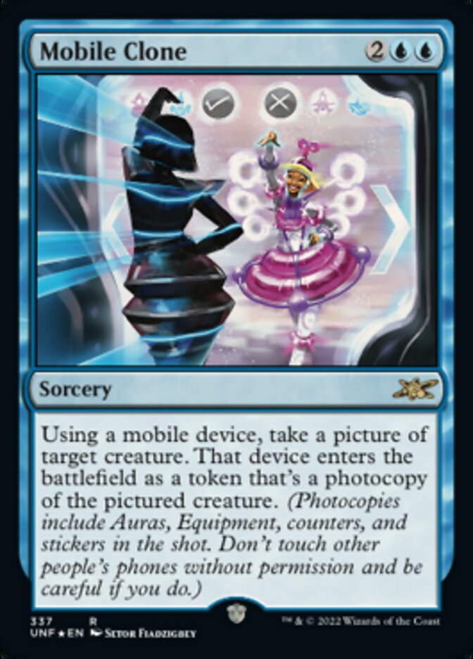 Mobile Clone - [Galaxy Foil] Unfinity (UNF)