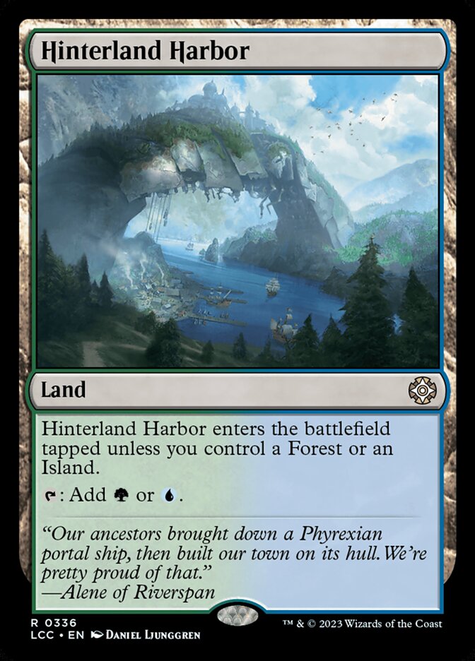 Hinterland Harbor - Lost Caverns of Ixalan Commander (LCC)