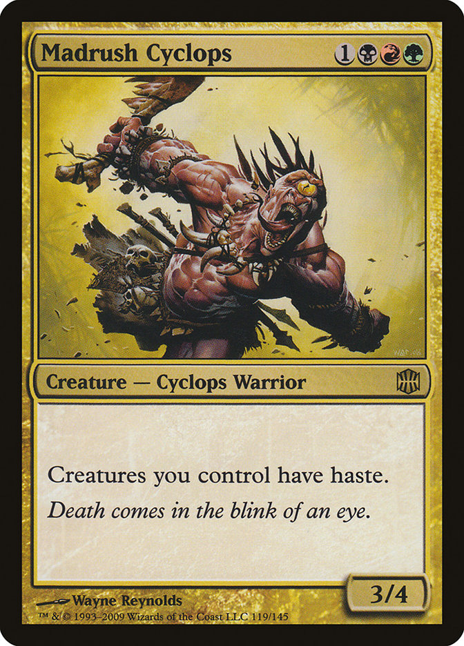 Madrush Cyclops - [Foil] Alara Reborn (ARB)