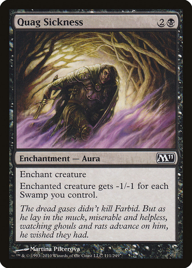Quag Sickness - [Foil] Magic 2011 (M11)