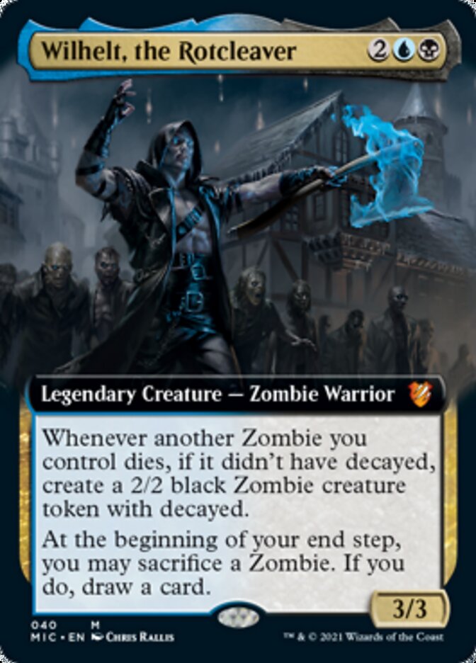 Wilhelt, the Rotcleaver - [Extended Art] Midnight Hunt Commander (MIC)