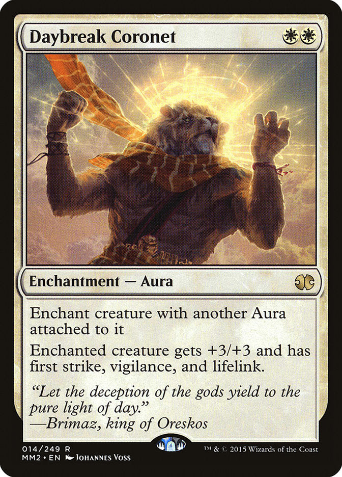 Daybreak Coronet - Modern Masters 2015 (MM2)