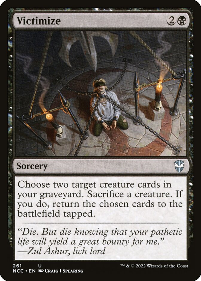Victimize - [Foil] New Capenna Commander (NCC)