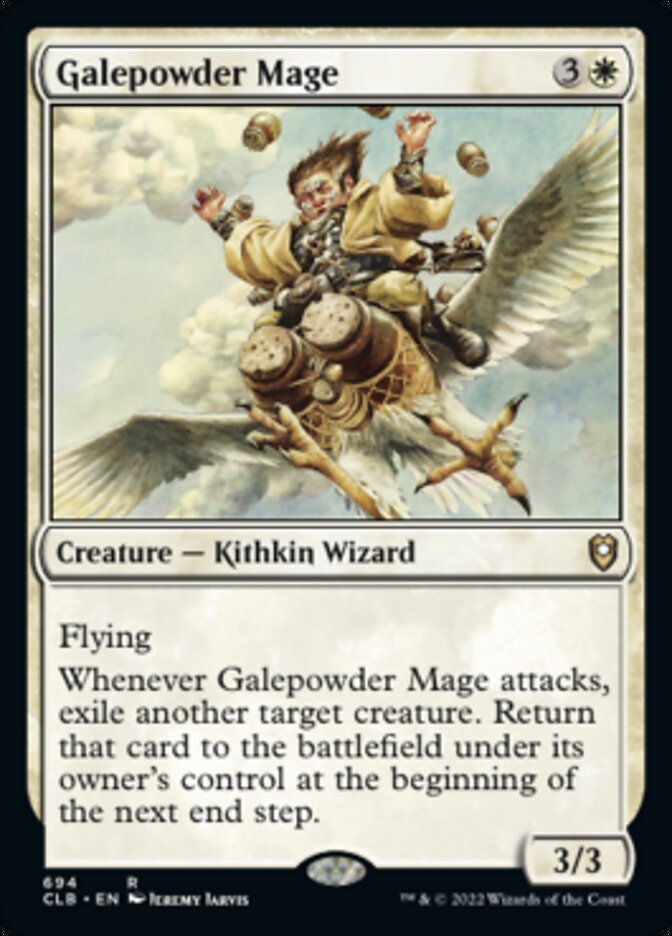 Galepowder Mage - Commander Legends: Battle for Baldur's Gate (CLB)