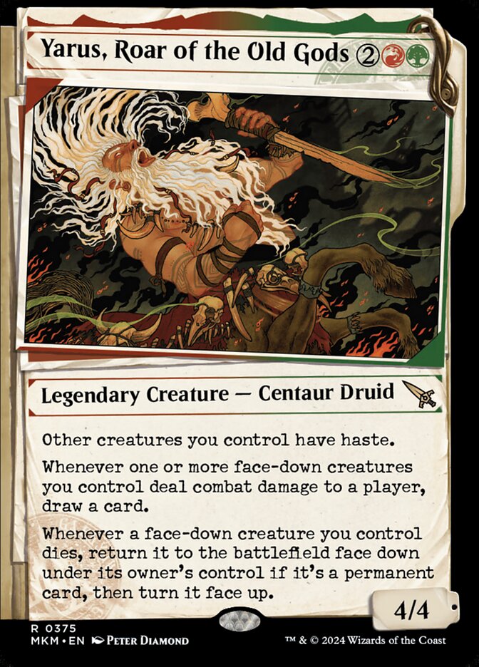 Yarus, Roar of the Old Gods - [Foil, Dossier] Murders at Karlov Manor (MKM)