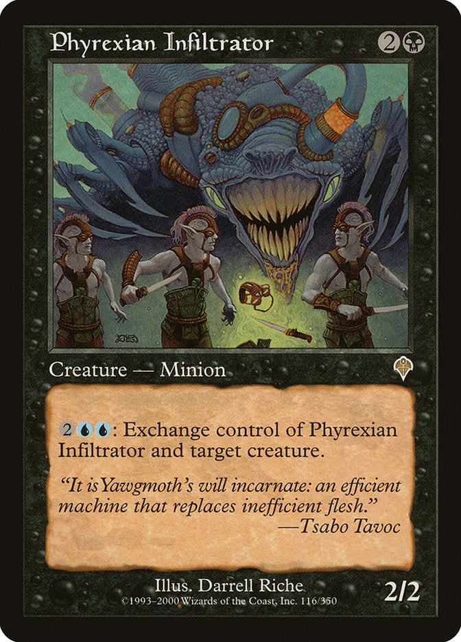 Phyrexian Infiltrator - [Foil, Retro Frame] Invasion (INV)