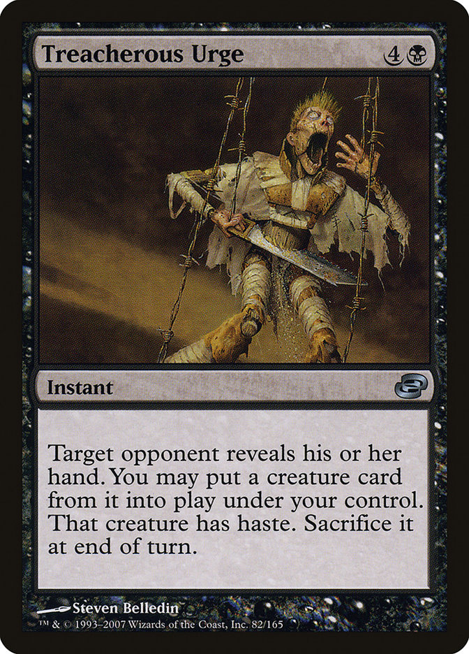 Treacherous Urge - [Foil] Planar Chaos (PLC)