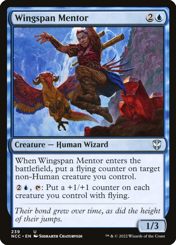 Wingspan Mentor - [Foil] New Capenna Commander (NCC)