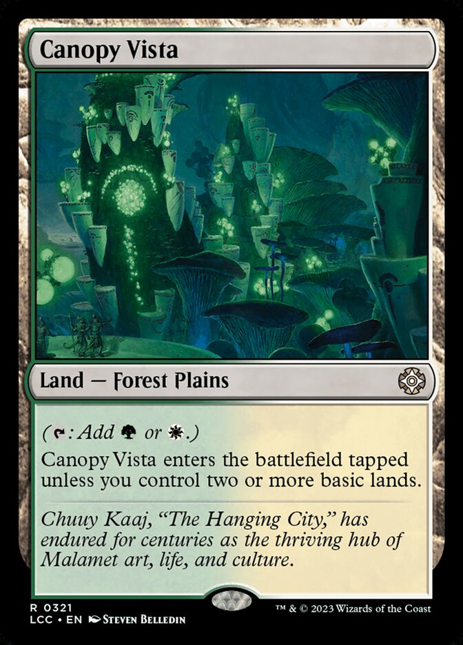 Canopy Vista - Lost Caverns of Ixalan Commander (LCC)